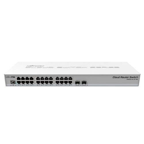 MikroTik Cloud Router 24 Gigabit Ethernet Ports and 2 SFP+